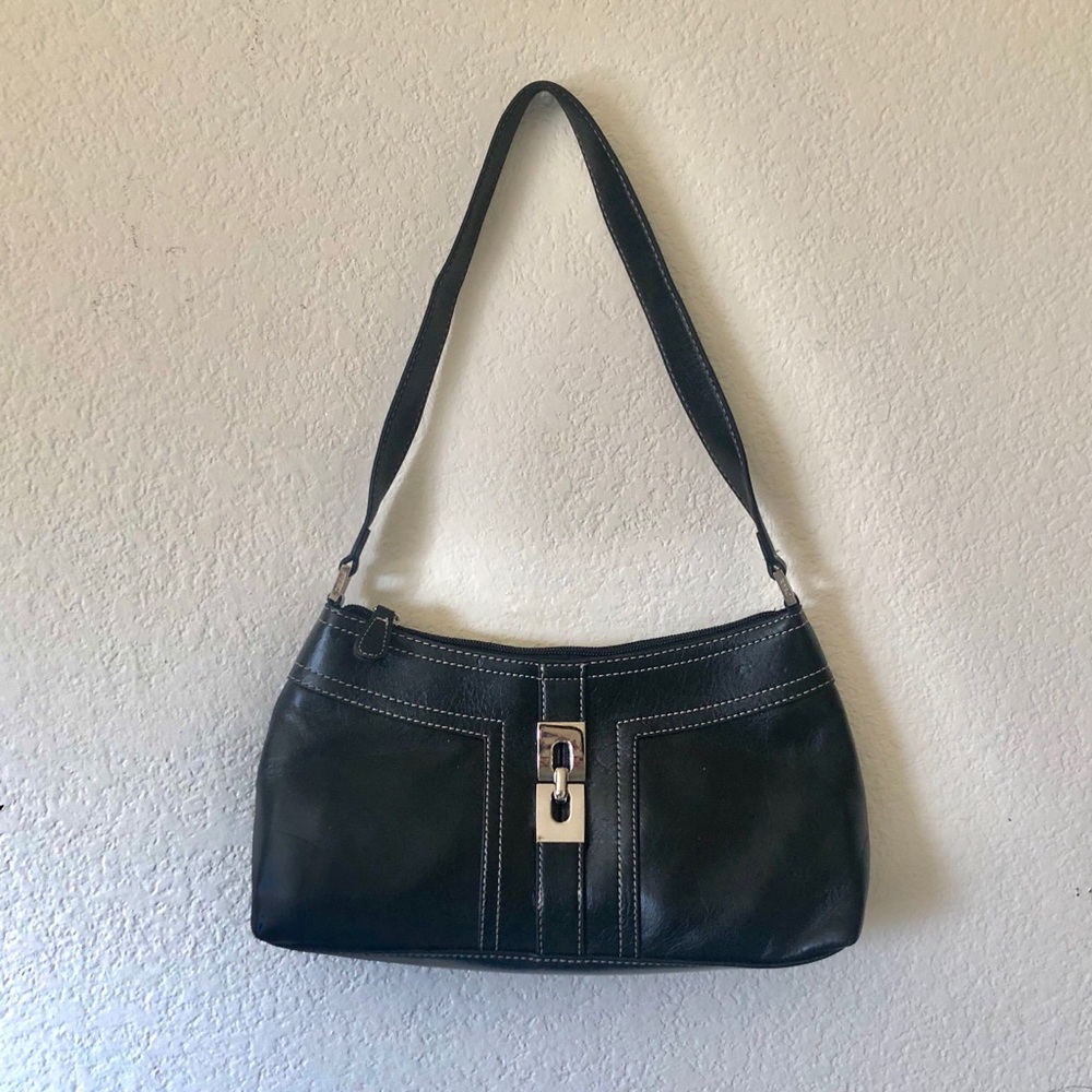 NY&C Black Shoulder Bag Purse